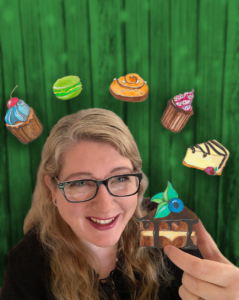 Carmen_mit_Kuchen Carmen Neu in der Netzwerkstatt19