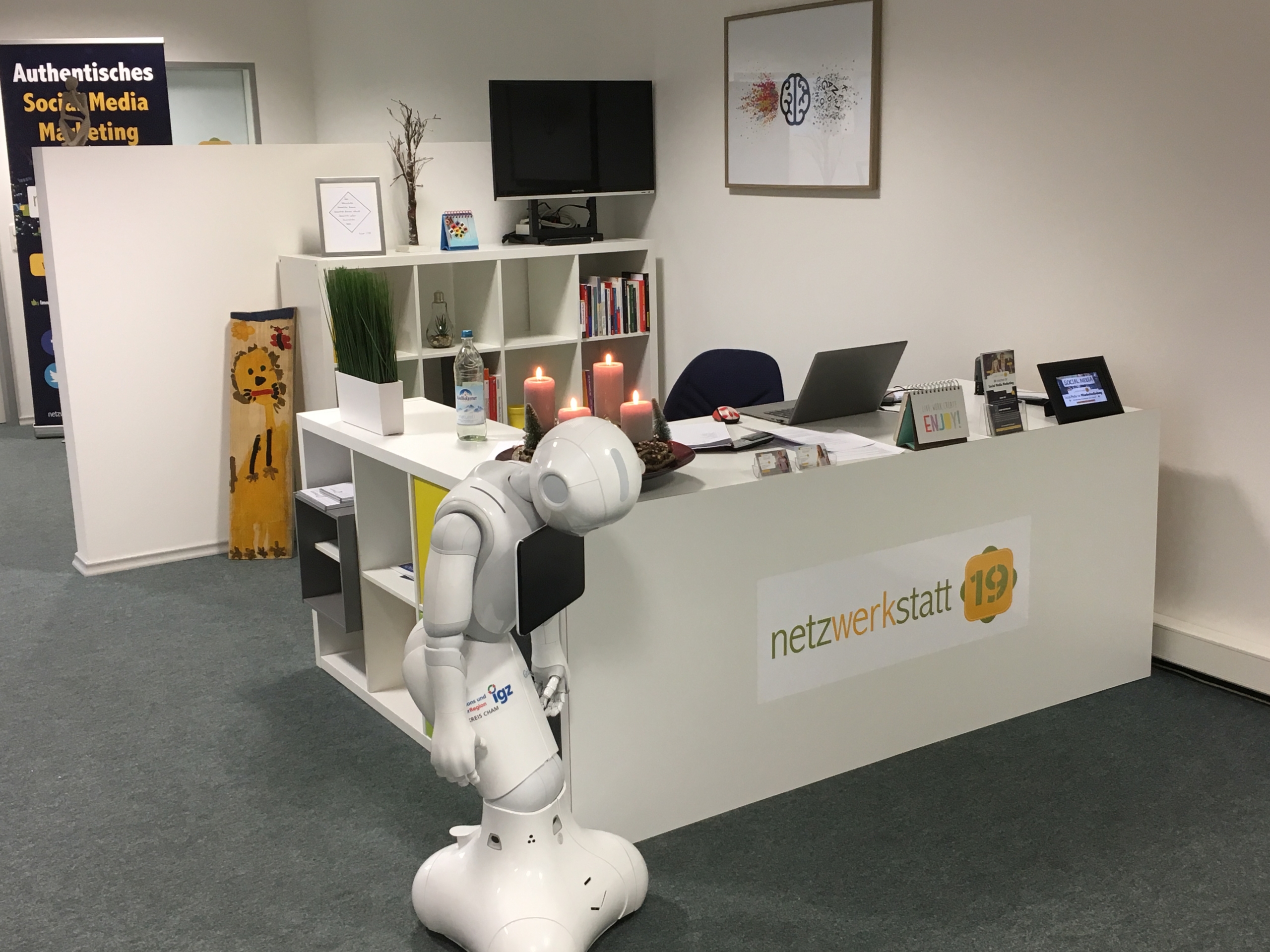 Pepper schläft n19-büro-pepper