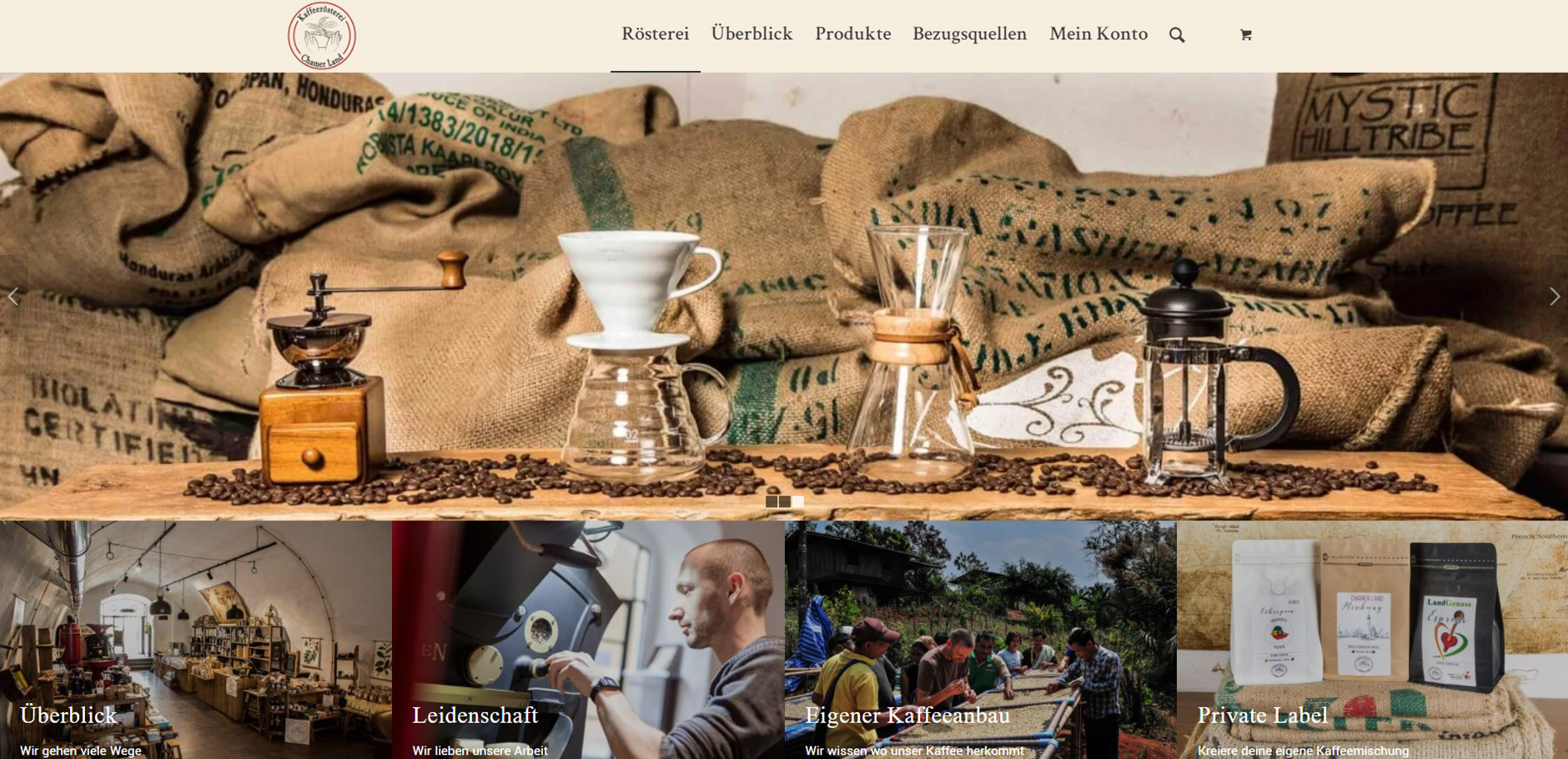 unsere-neuesten-projekte-kaffeeroesterei